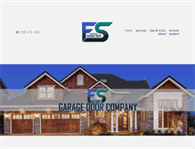 Tablet Screenshot of fsgaragedoor.com
